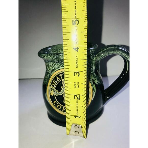 Rare Death Wish Lucky Larry Coffee Mug Collectible Deneen Pottery 2393/2500 NEW - Picture 9 of 12
